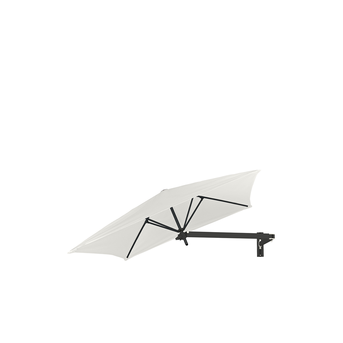 Paraflex Wall Mounted Umbrella Square 2 x 2 m