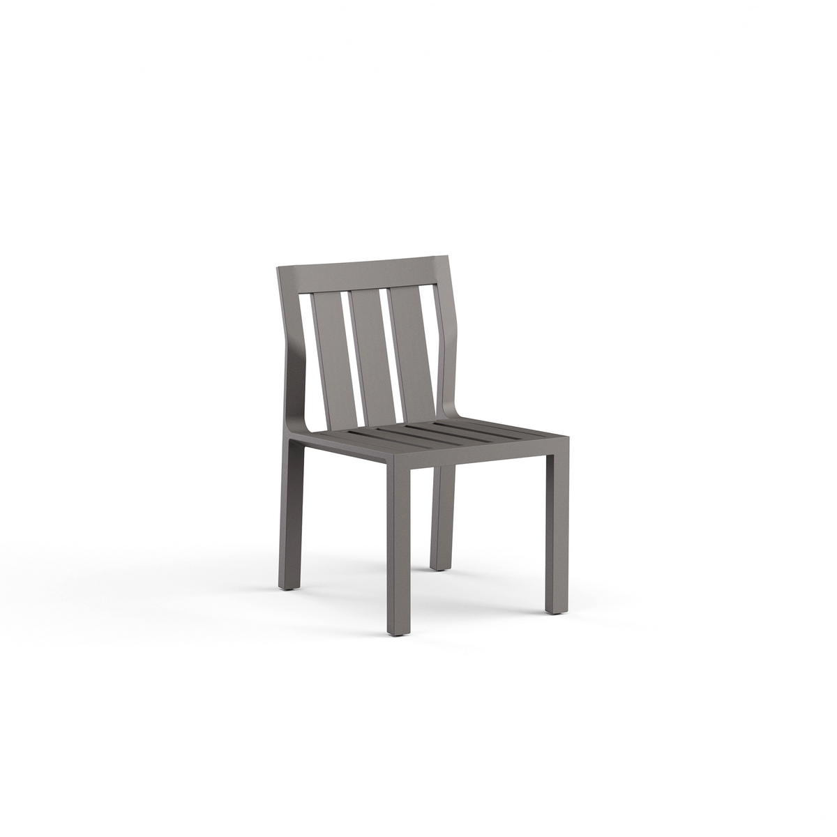 Crosby Dining Side Chair Aluminum