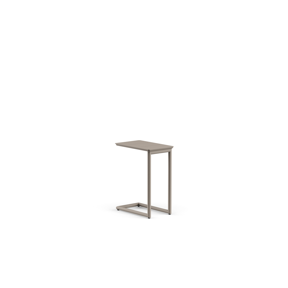 Taos C-Table Aluminium Top 46 x 28 x 57 cm