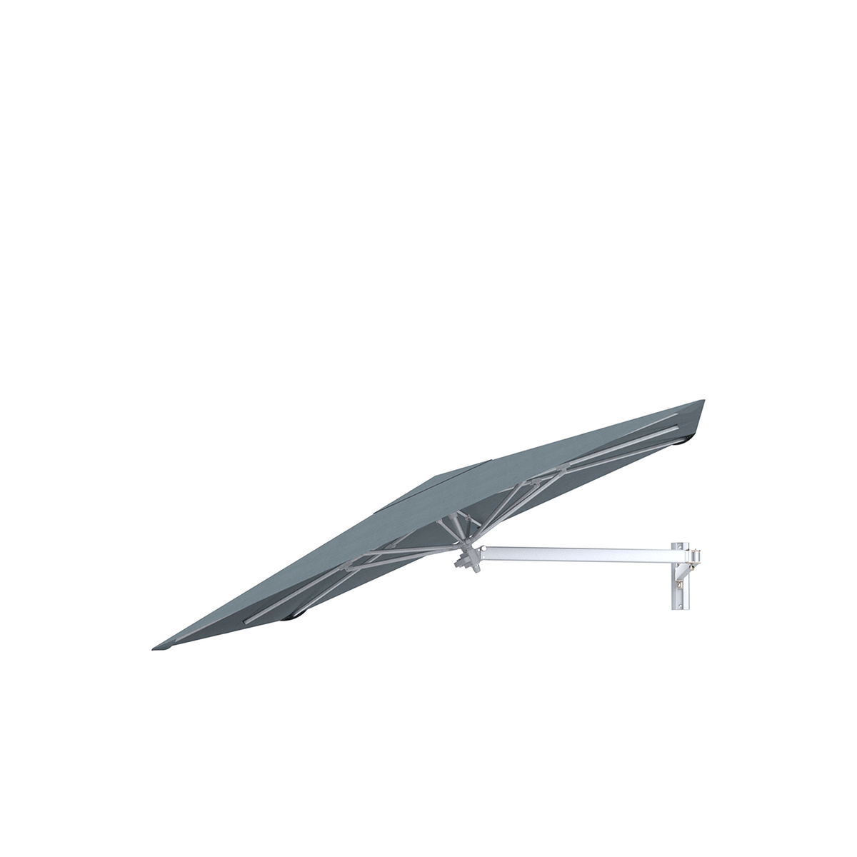 Paraflex Wall Mounted Umbrella Square 2.3 x 2.3 m