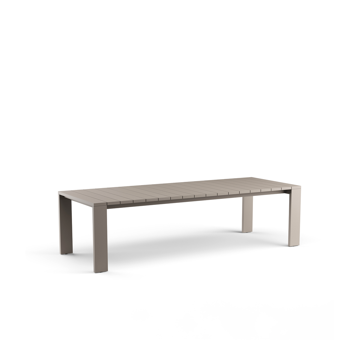 S2 Dining Table Aluminium 274 x 104 x 75 cm