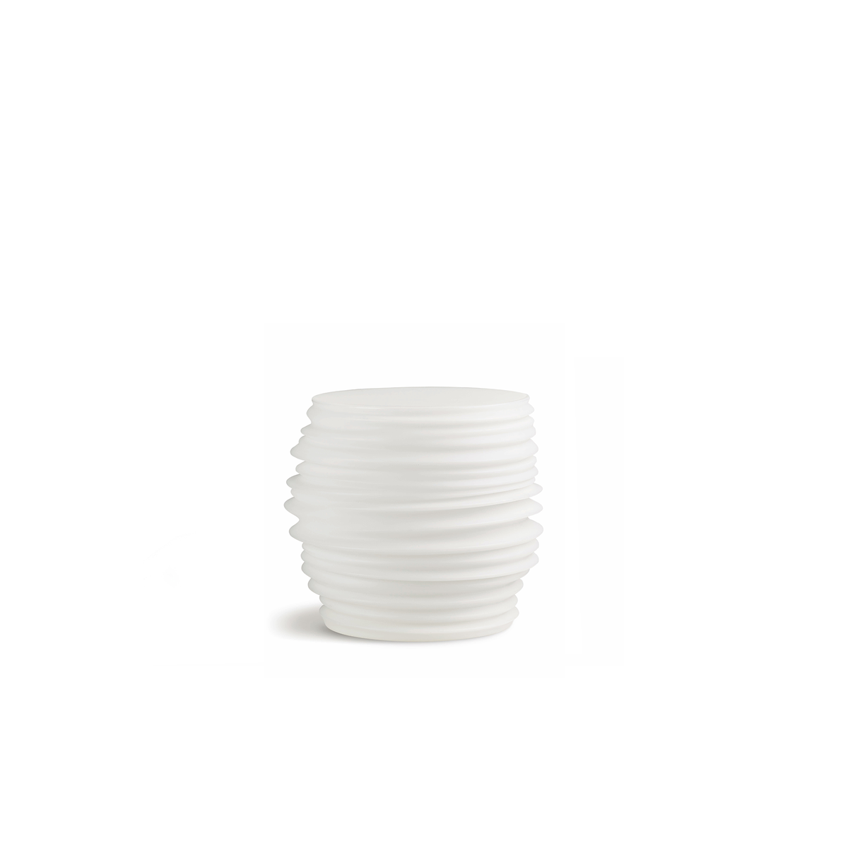 Babylon Stool / Side Table PE with Light 45 dia x 45 cm