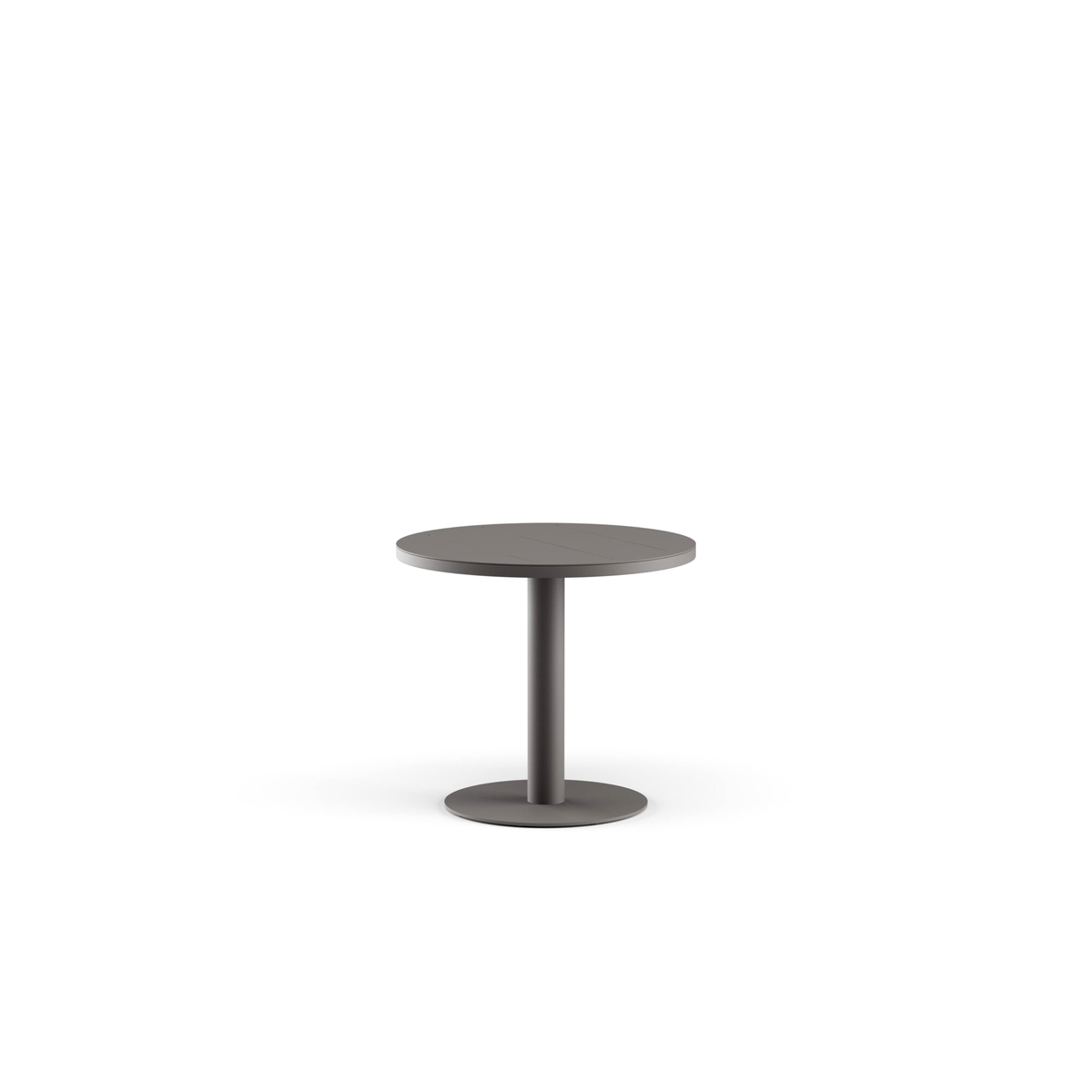 Greenwich Cafe Table Pedestal Base Aluminium 80 dia x 72 cm