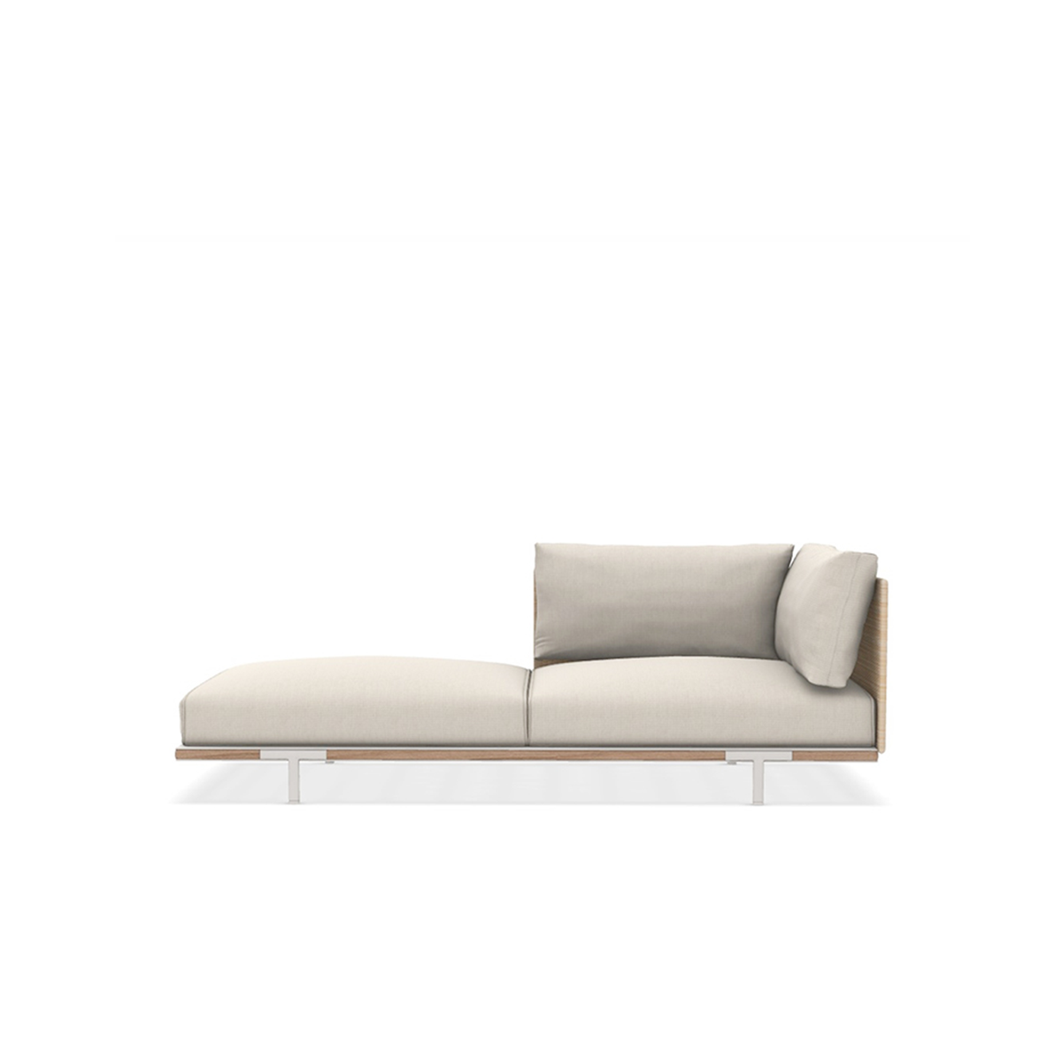Baia Natural Chaise Longue Module Left