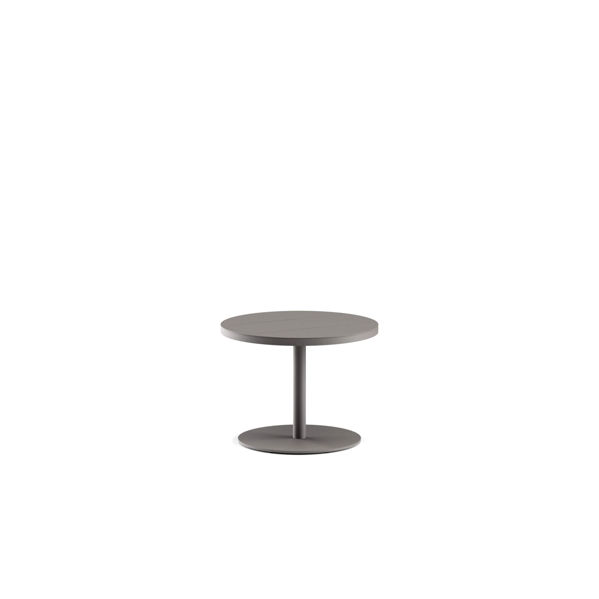 Greenwich Side Table Aluminum Top 55 dia x 42 cm