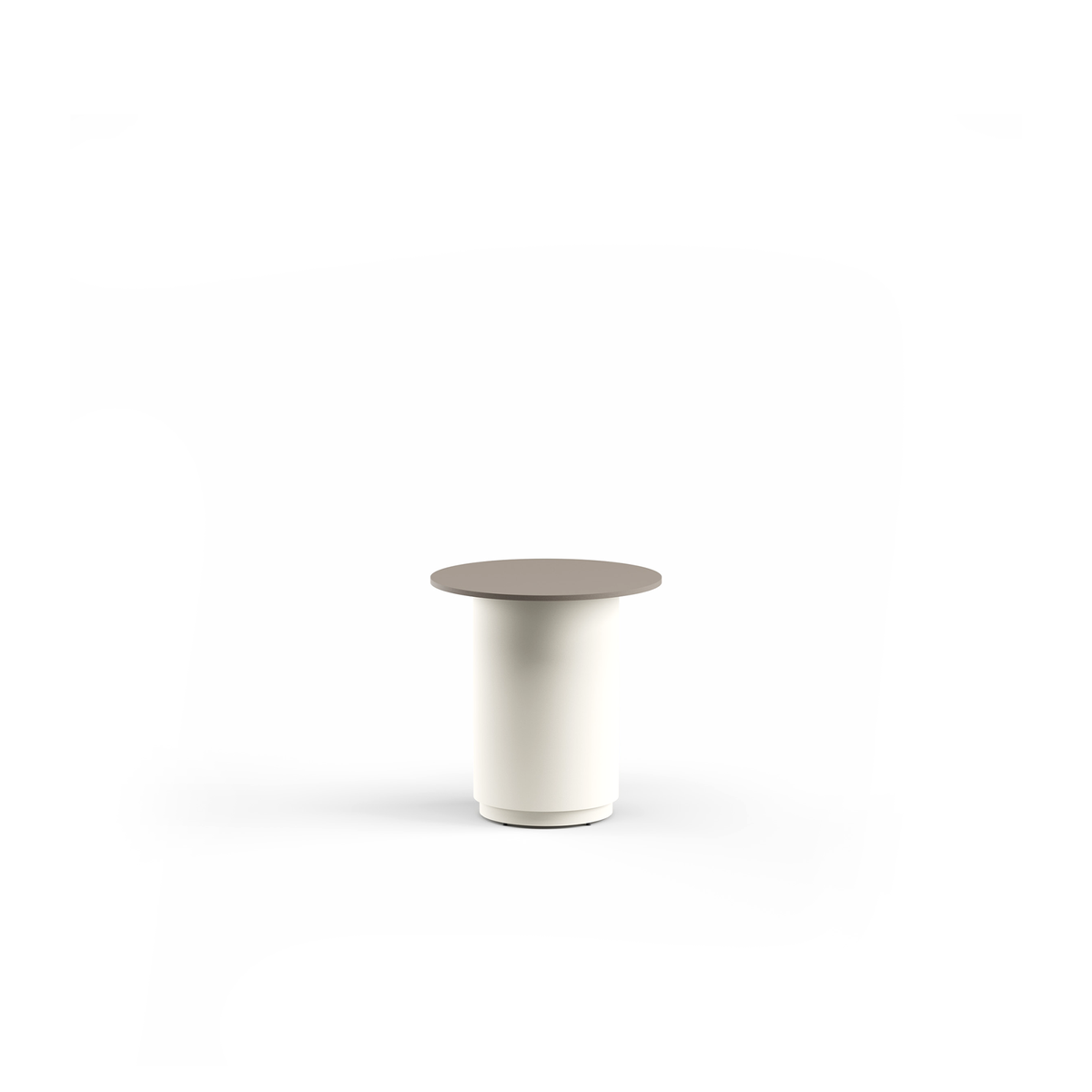 Mercer Side Table Tall Aluminium Top 51 dia x 52 cm