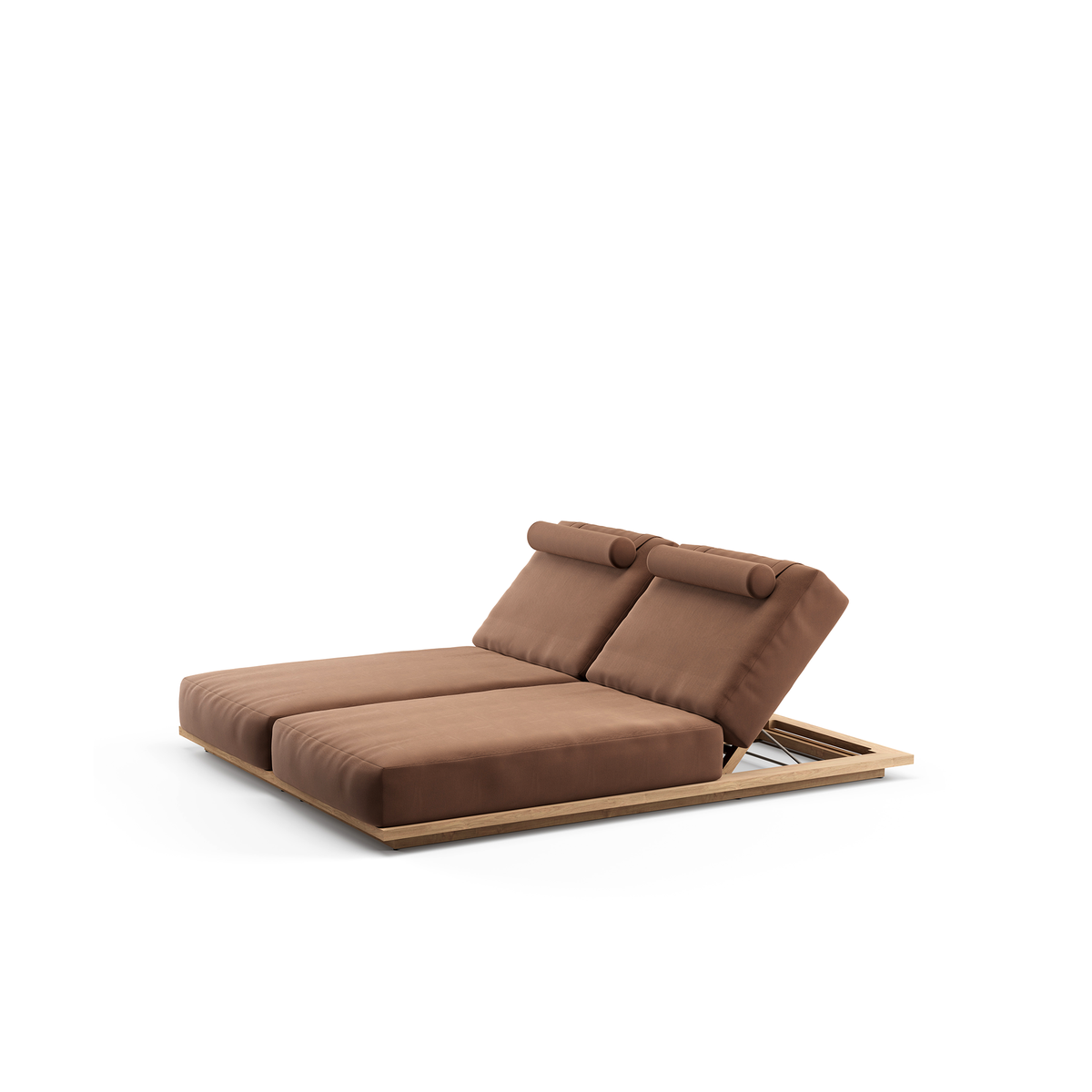 S2 Double Chaise Teak