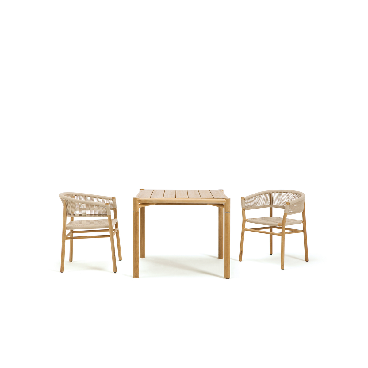 Kilt Square Dining Table 91 x 91 x 76 cm