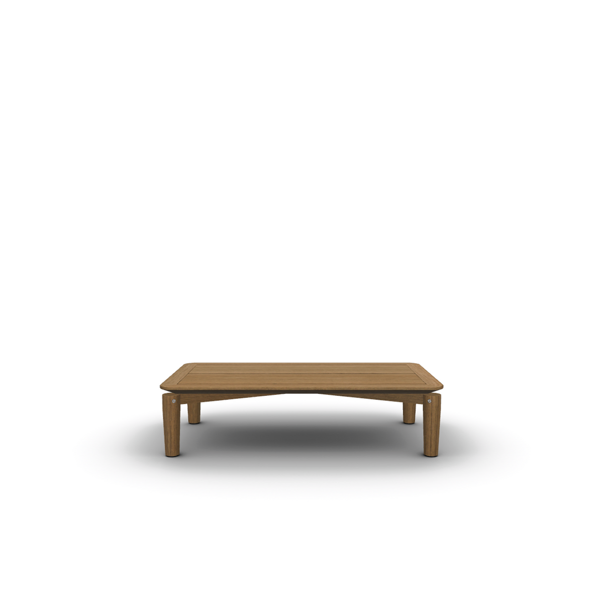 Roda Levante Coffee Table 120 x 68 x 31 cm, rectangular teak coffee table