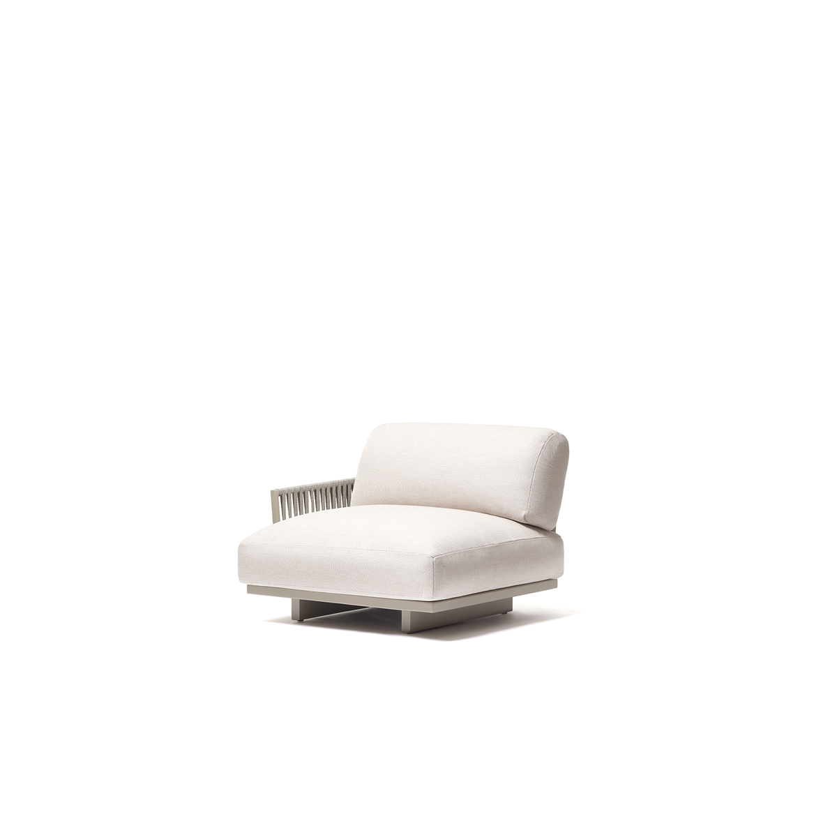 Solaris Evo Modular Armchair with Right Armrest and Rope (7411BD)