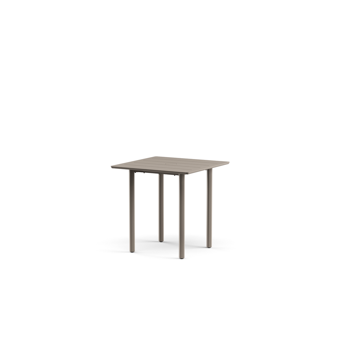 Taos Dining Table Aluminium Top with Umbrella Hole 76 x 76 x 76 cm