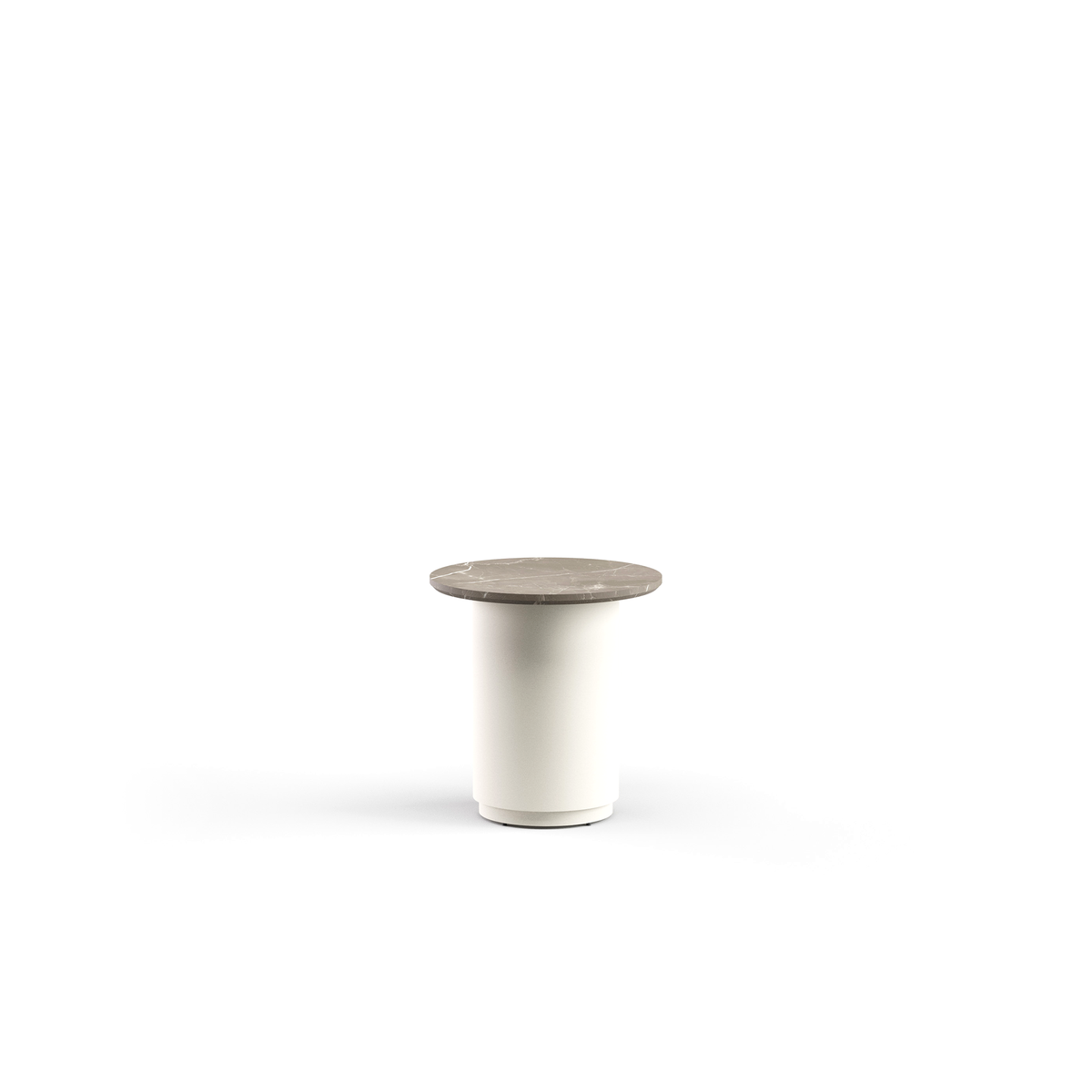 Mercer Side Table Tall Stone Top 51 dia x 52 cm
