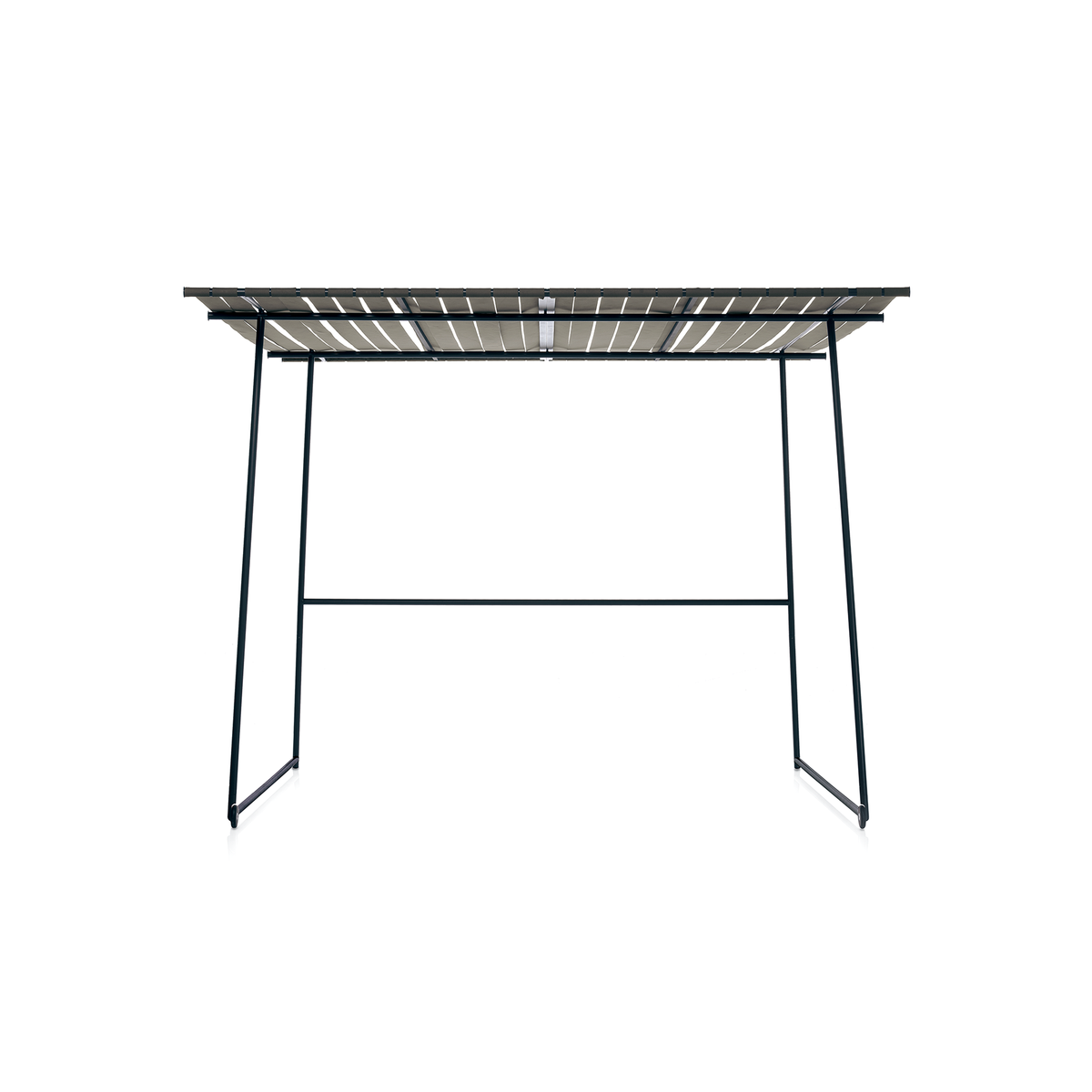 Roda Ombrina Gazebo in powder coated stainless steel