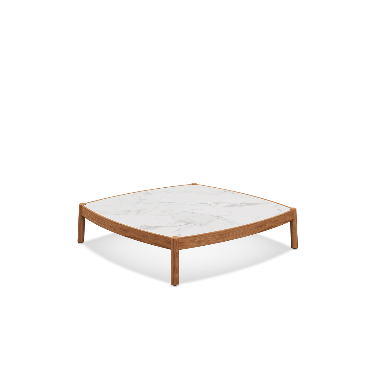 Haven Coffee Table with Ceramic Top 120 x 120 x 28 cm