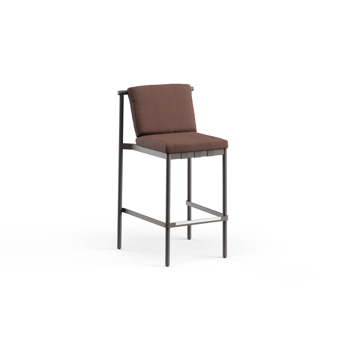 Hudson Highback Bar Stool