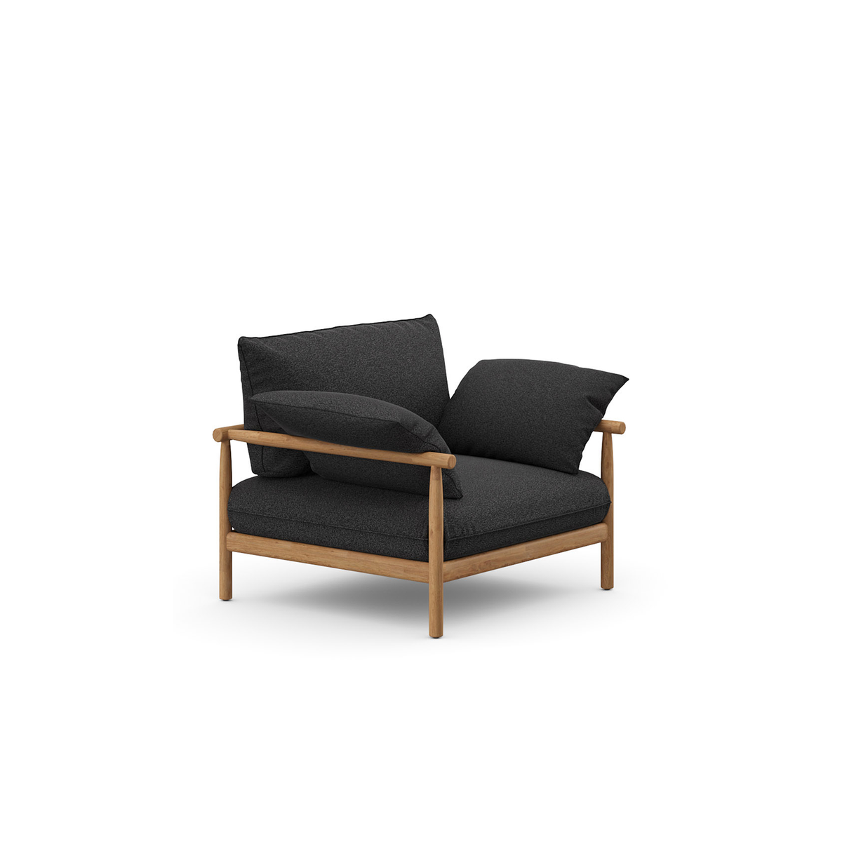 Tibbo Lounge chair XL With Dry + Seat, Back & 2 Side Cushions