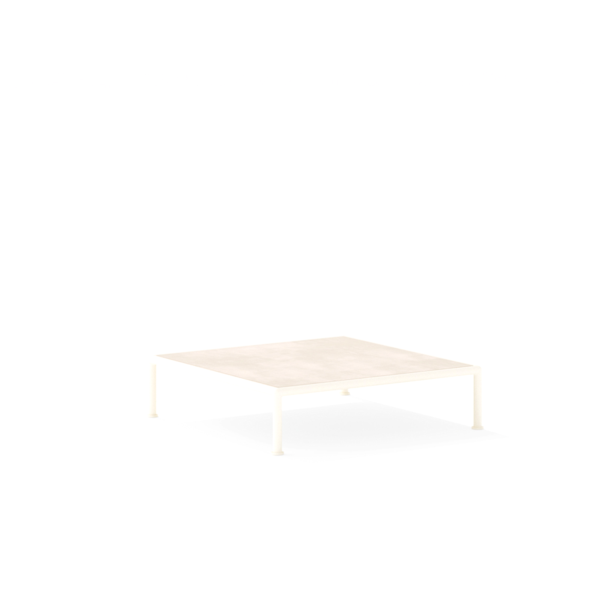 Roe Coffee Table with Porcelain Stoneware Top 79 x 79 x 20 cm (R2022G)