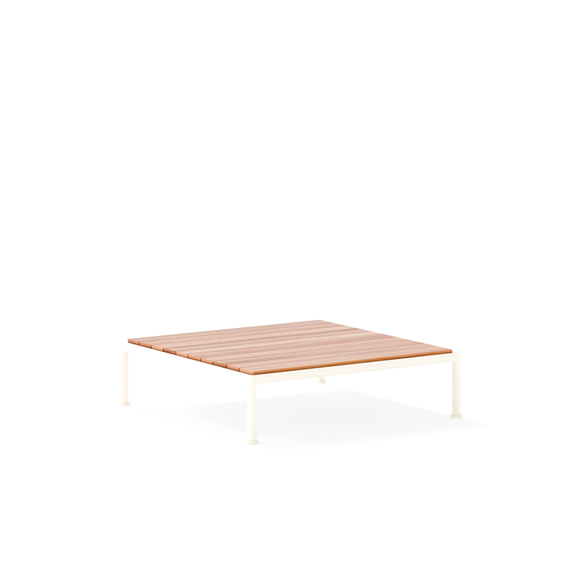 Roe Coffee Table with Teak Top 79 x 79 x 32 cm (R2023L)