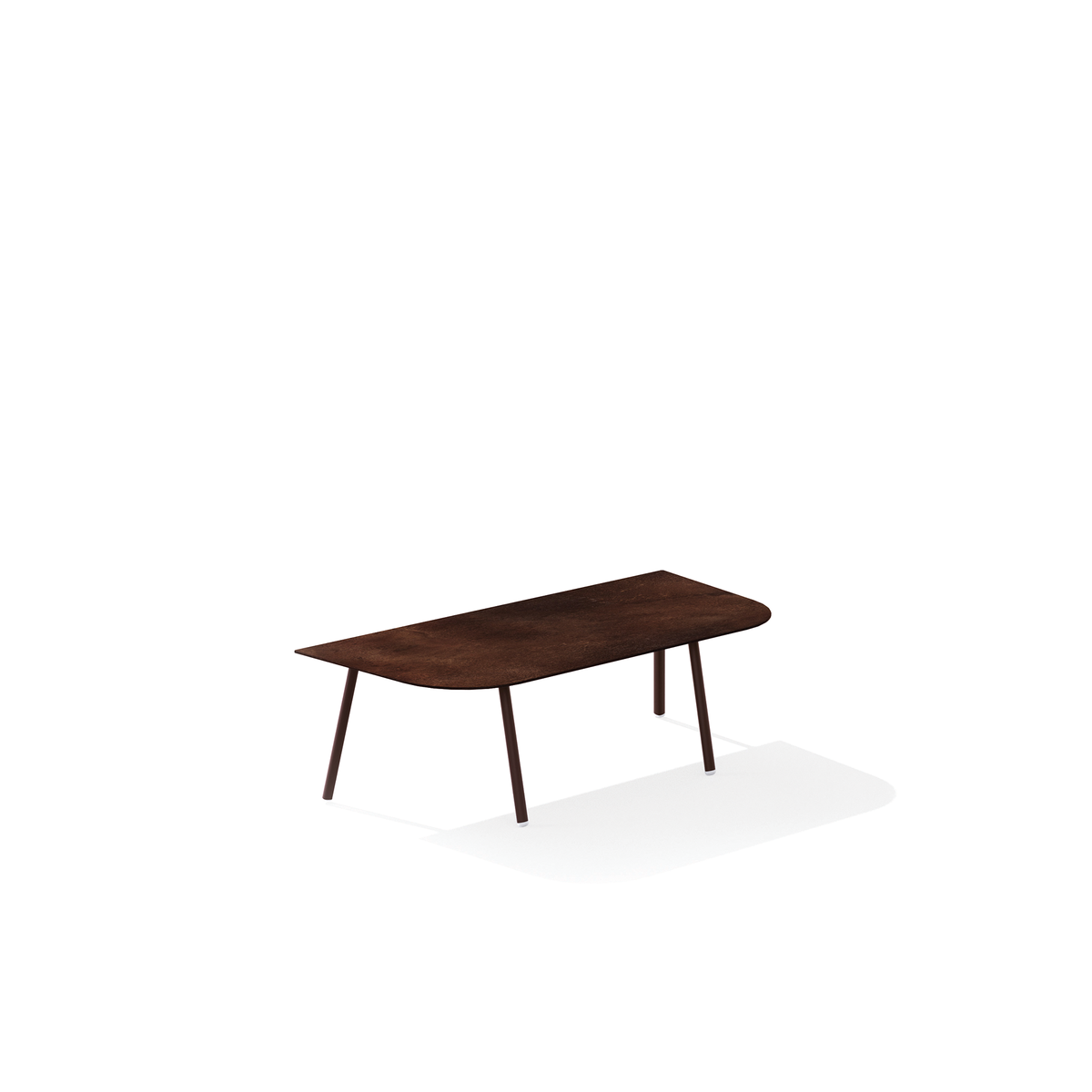 Mosaiko Coffee Table with Porcelain Stoneware Top 120 x 56 x 38 cm