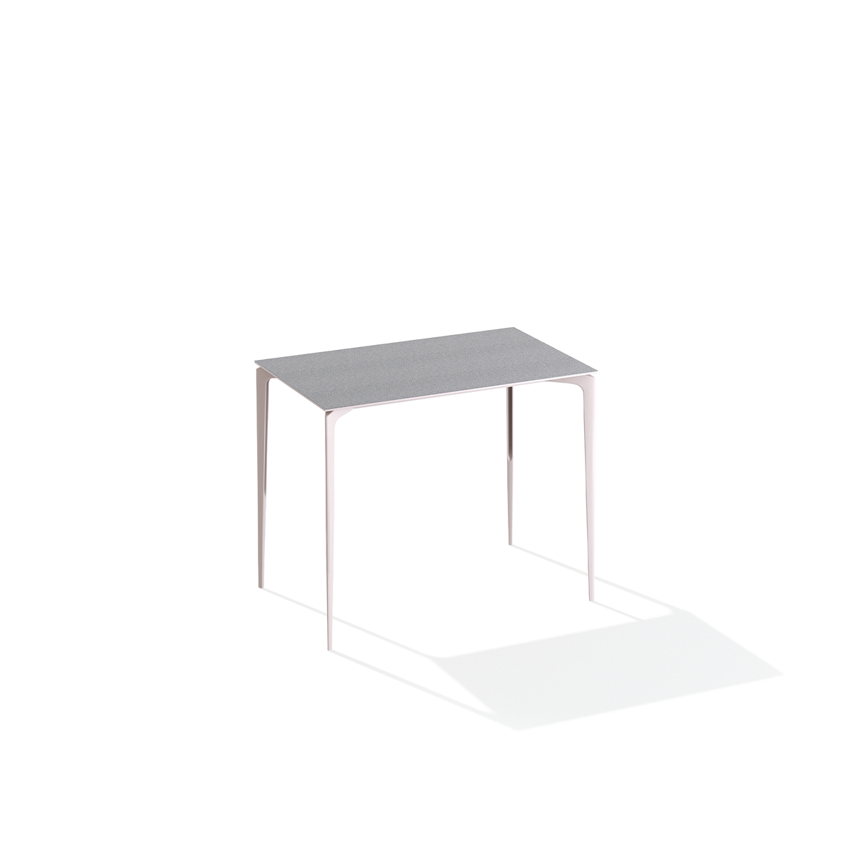 AllSize Bar Table with Speckled Aluminium Top 130 x 80 x 110 cm