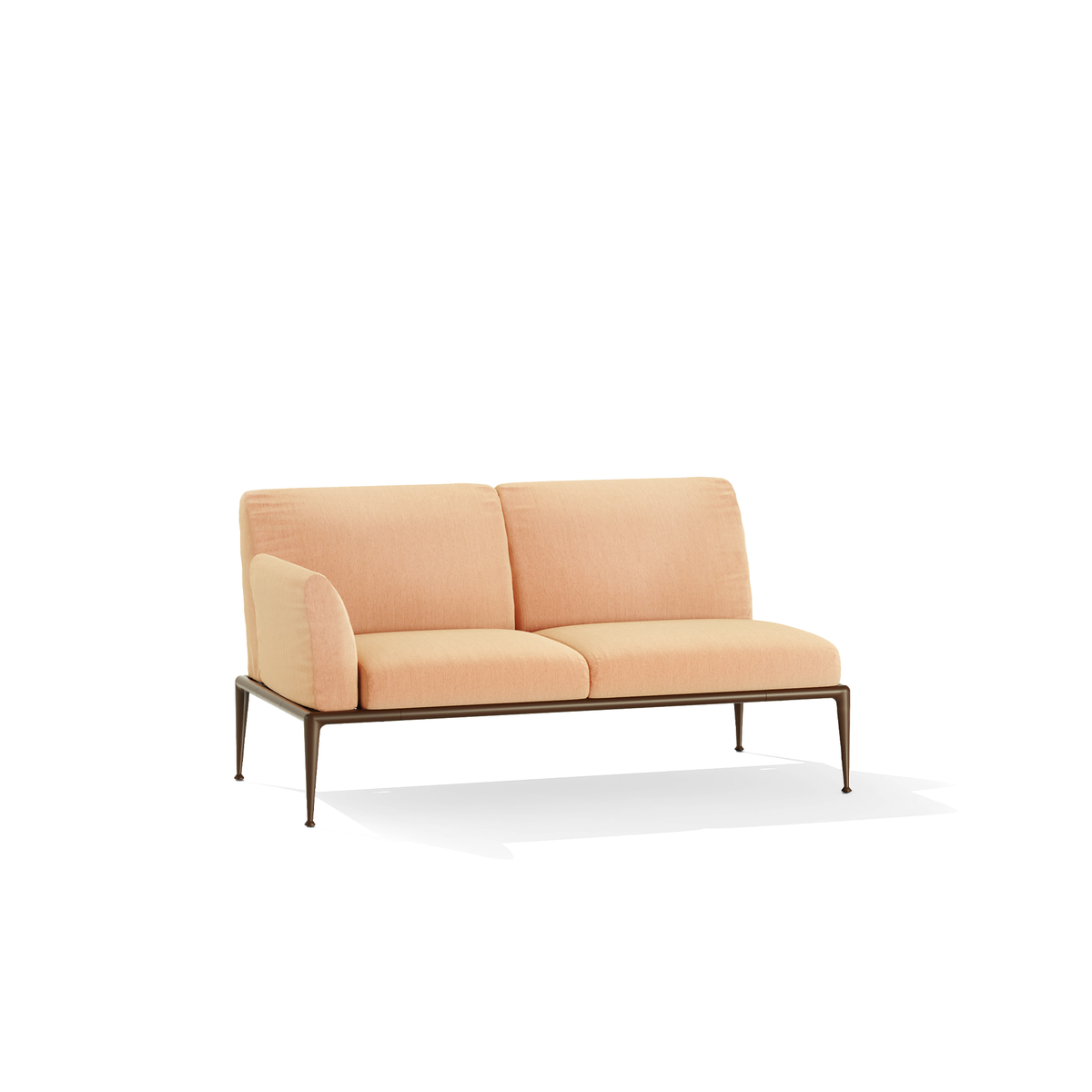 New Joint Modular 2 Seater Sofa with Right Armrest