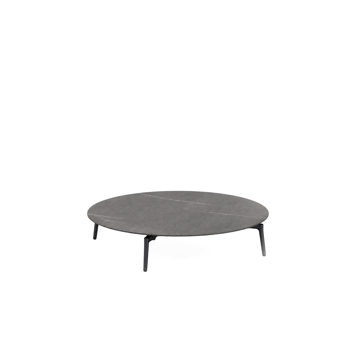 Aikana Low Coffee Table with Stoneware Top 99 dia x 22 cm