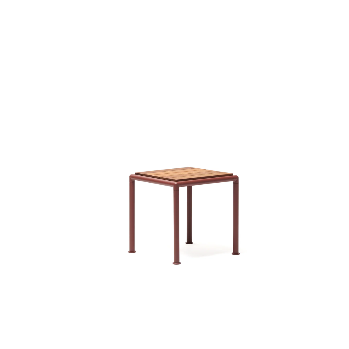 Roe Side Table with Teak Top 41 x 41 x 52 cm (R2015L)