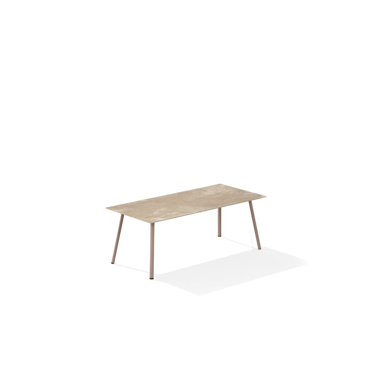 Mosaiko Coffee Table Rectangular with Porcelain Stoneware Top 120 x 56 x 45 cm
