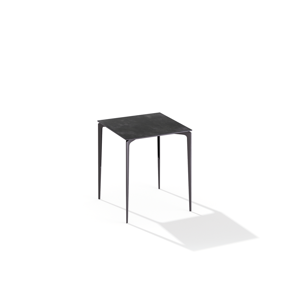 AllSize Bar Table with Porcelain Stoneware Top 90 x 90 x 110 cm