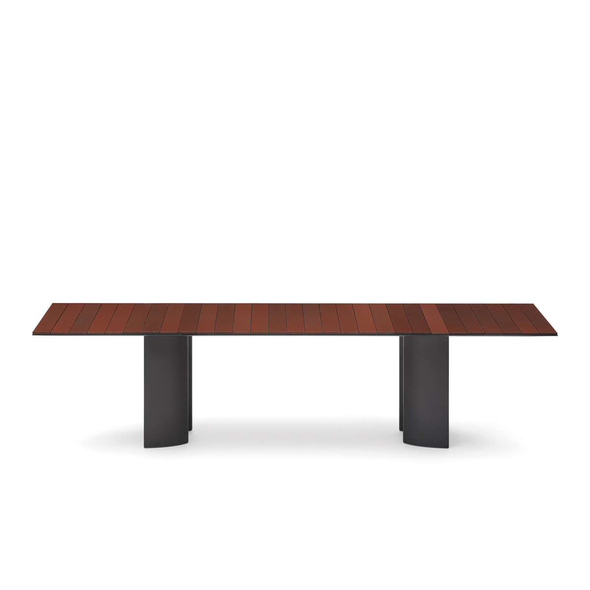 Naca Dining Table with Lava Stone Top 300 x 100 x 73 cm
