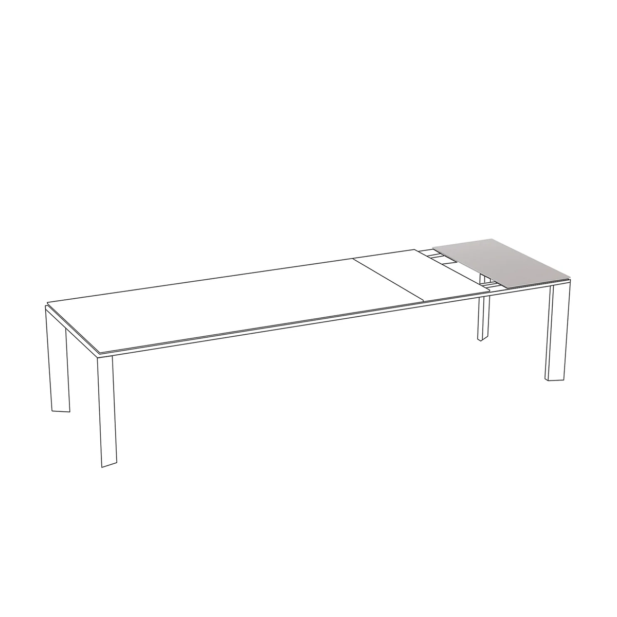 Grande Arche Table Extension 50 x 100 cm