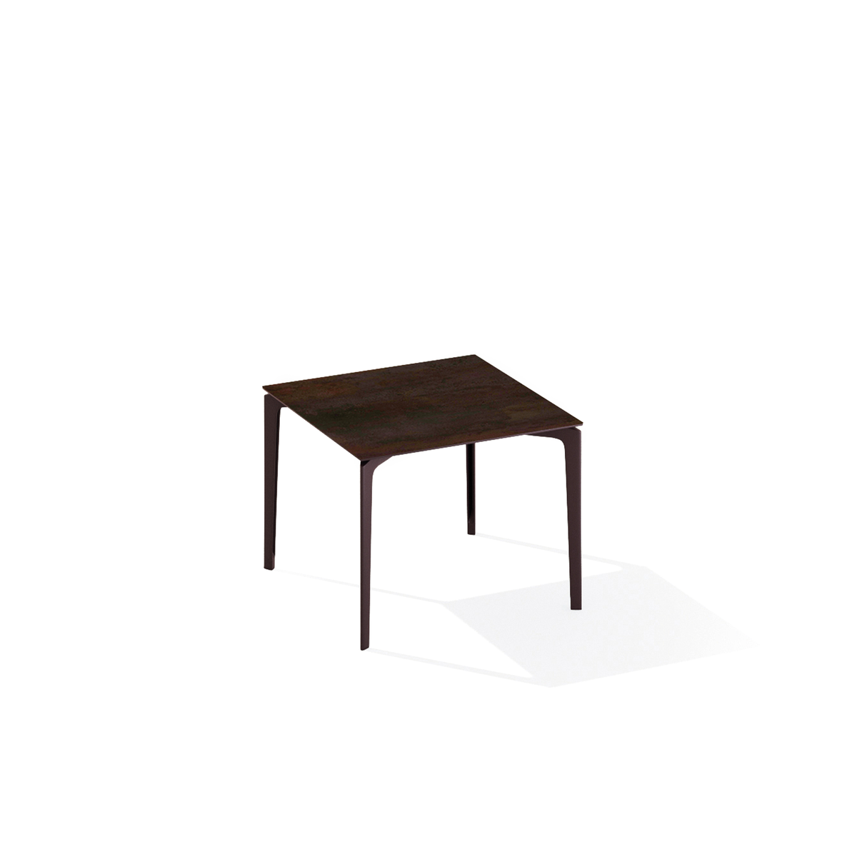 AllSize Dining Table with Porcelain Stoneware Top 90 x 90 x 74 cm