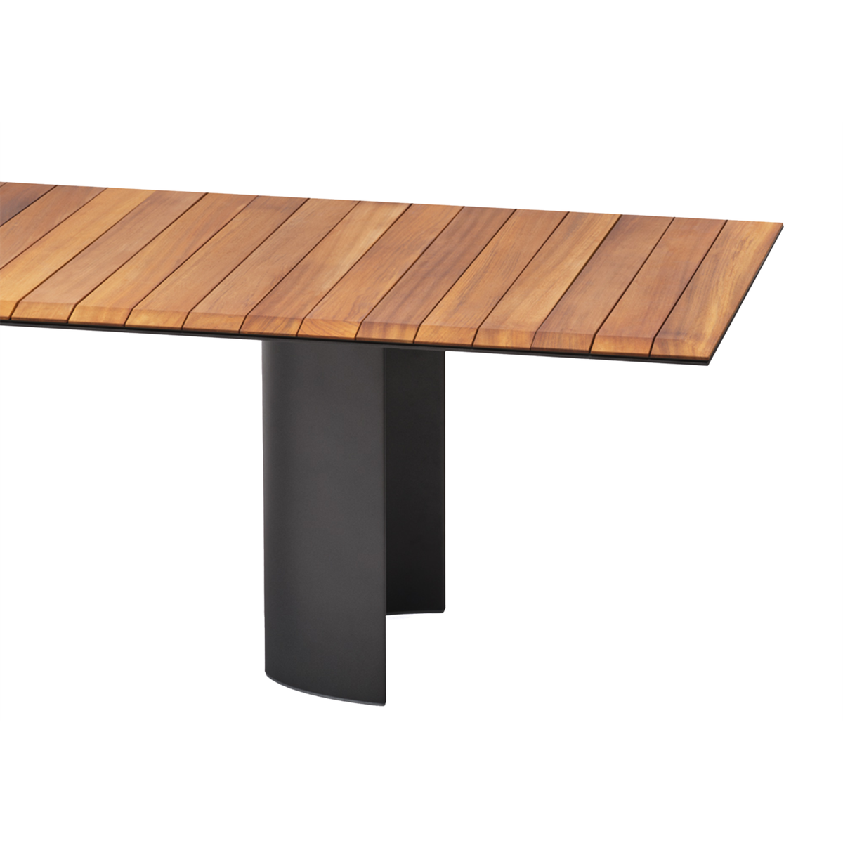 Naca Dining Table with Teak Top 300 x 100 x 74 cm