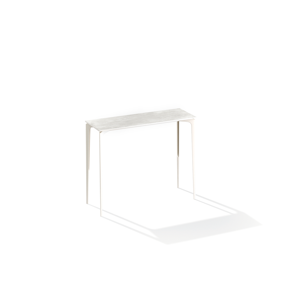 AllSize Bar Table with Porcelain Stoneware Top 130 x 45 x 110 cm
