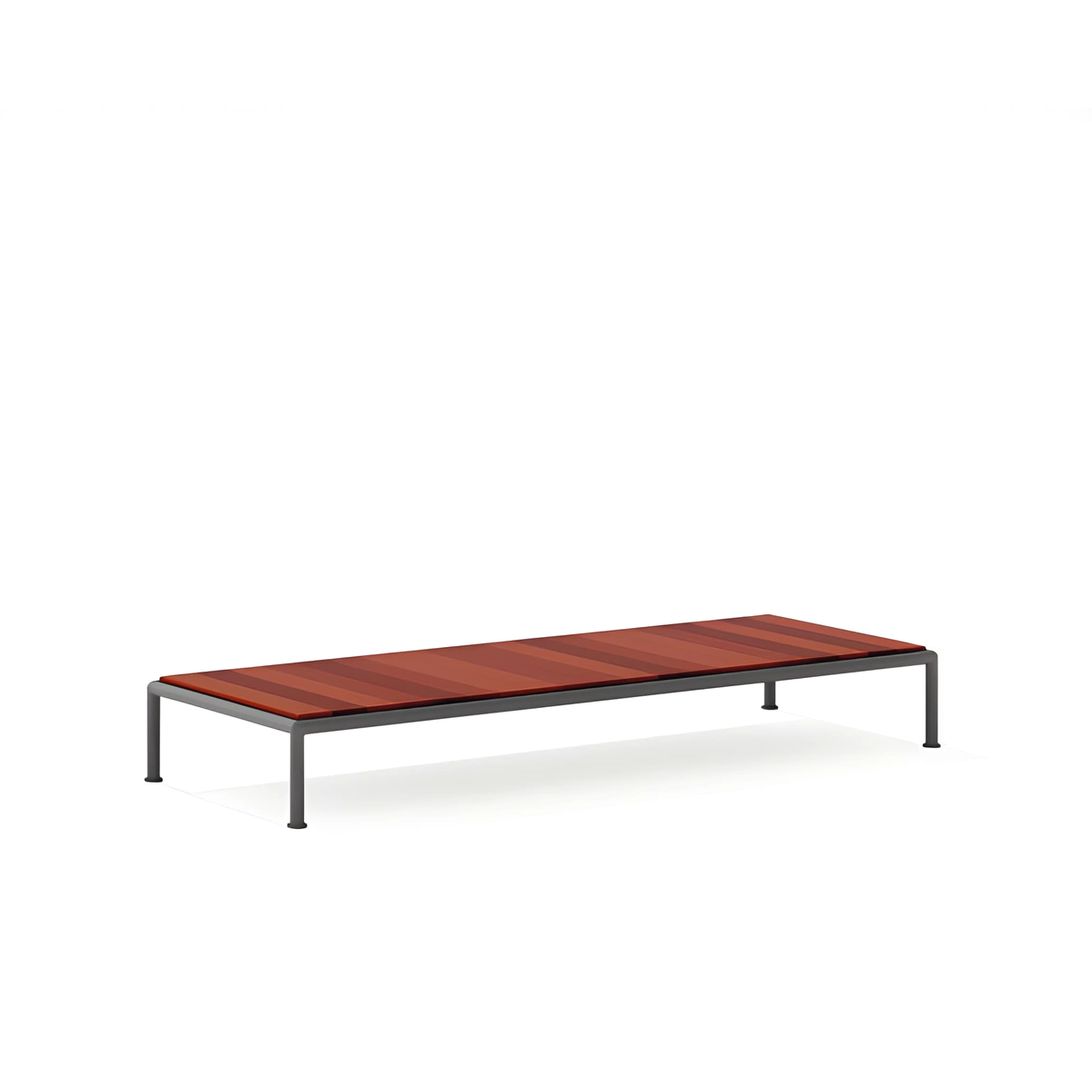 Roe Coffee Table with Lava Stone Top 161 x 61 x 31 cm (R2043P)