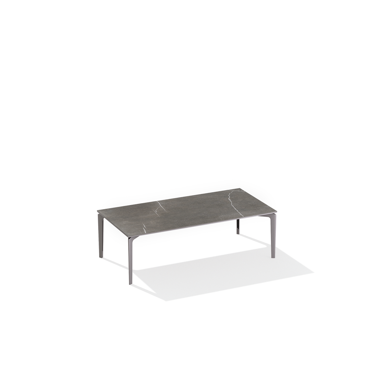 AllSize Coffee Table with Porcelain Stoneware Top 120 x 60 x 38 cm