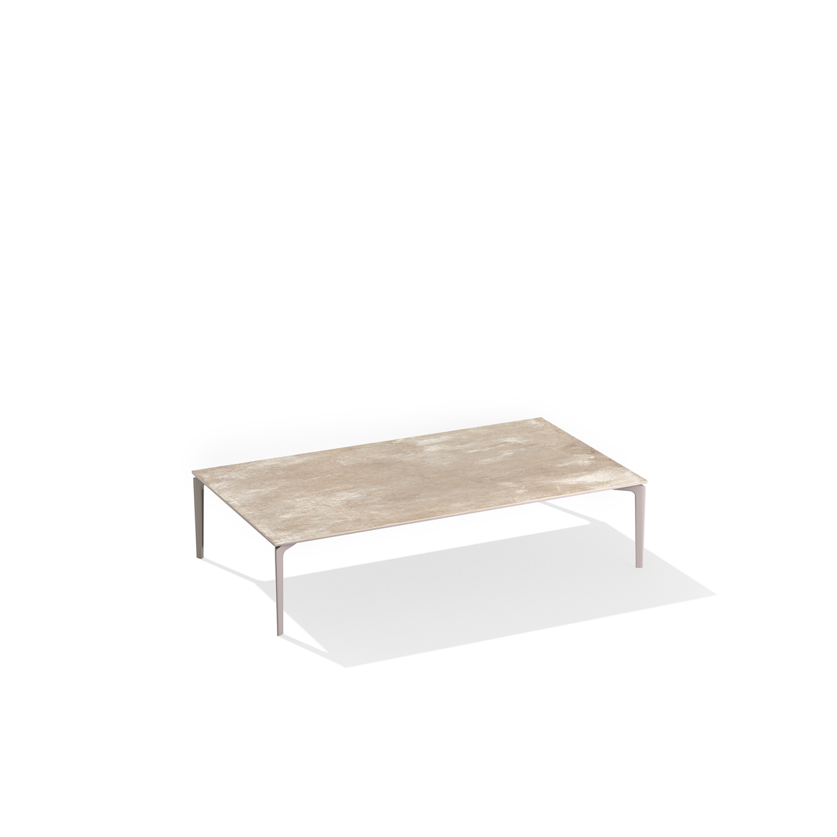 AllSize Coffee Table with Porcelain Stoneware Top 160 x 90 x 38 cm