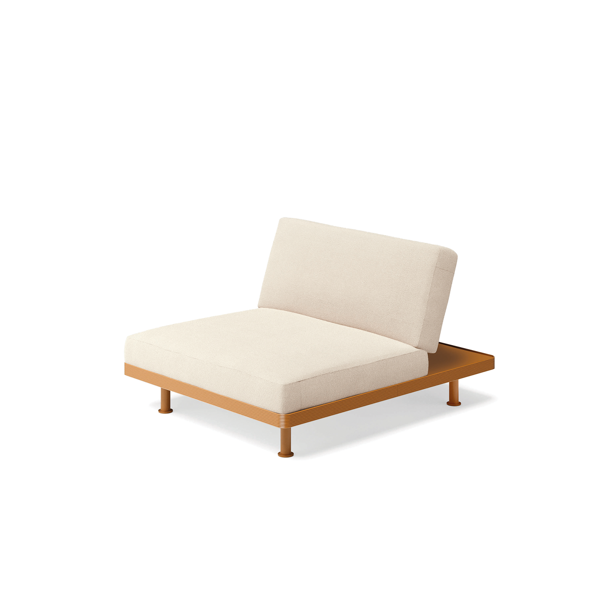 Unduetre Armchair with Adjustable Backrest 100 x 120 x 36 cm (1201)