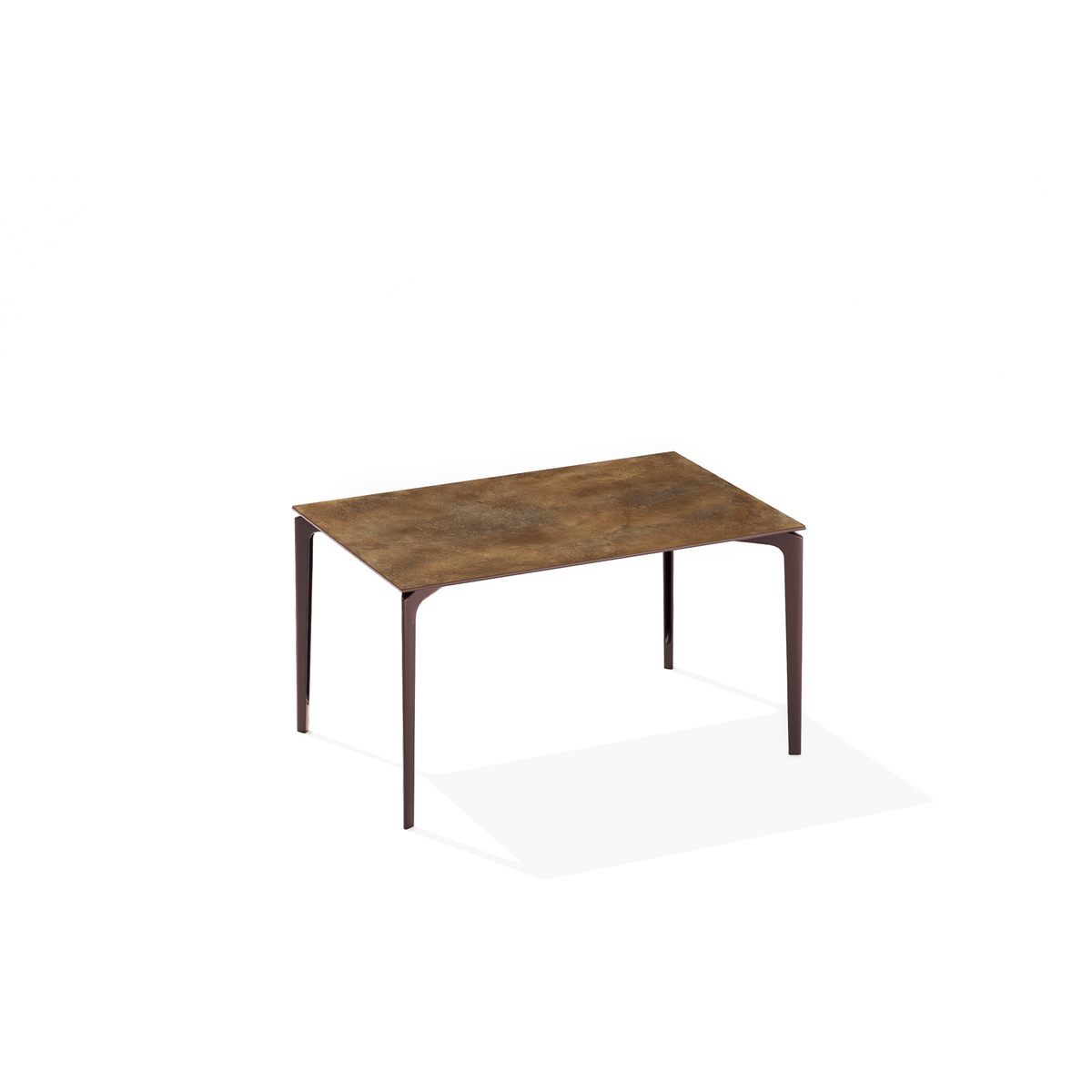 AllSize Dining Table with Porcelain Stoneware Top 151 x 101 x 74 cm
