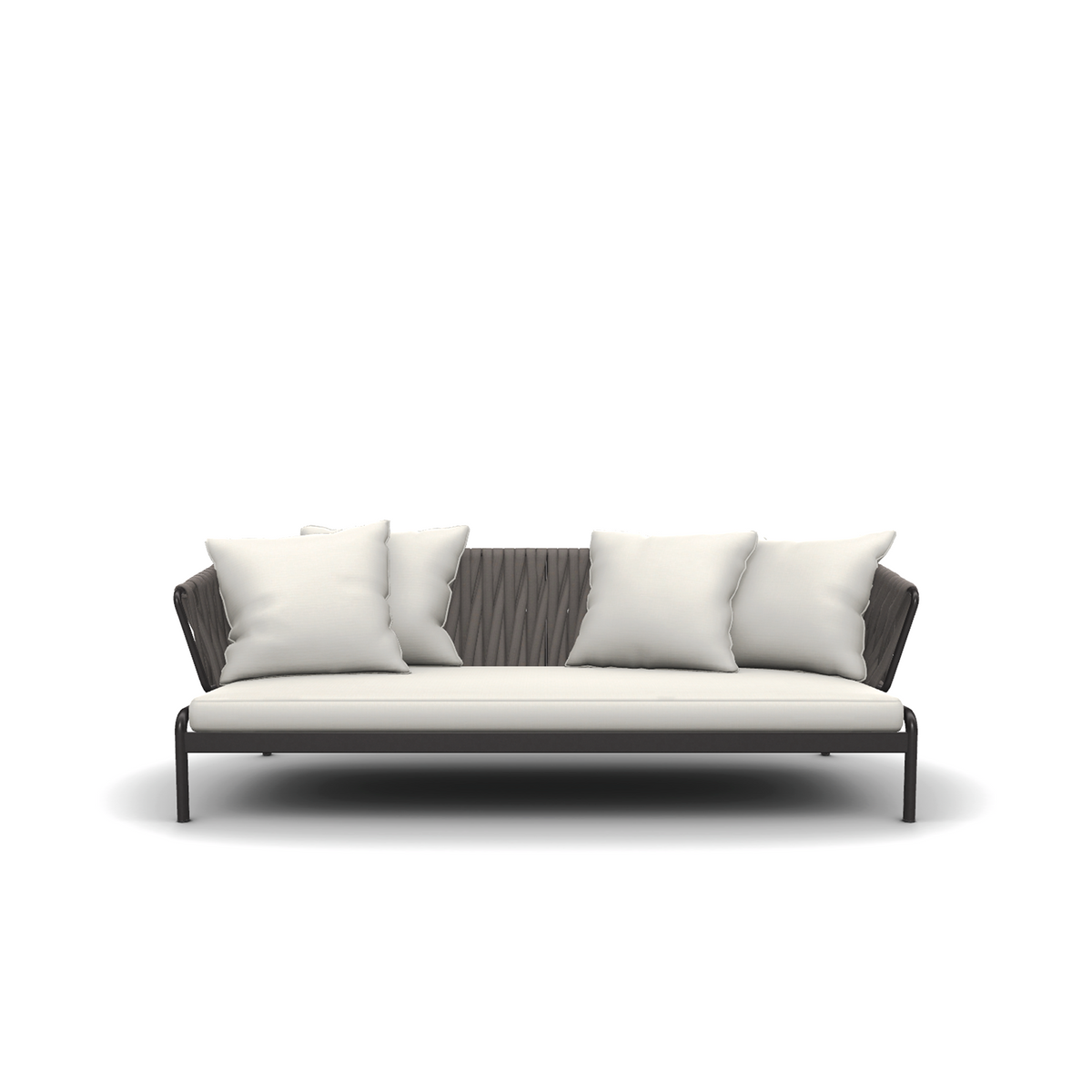 Spool Three Seater Sofa Padded Belt