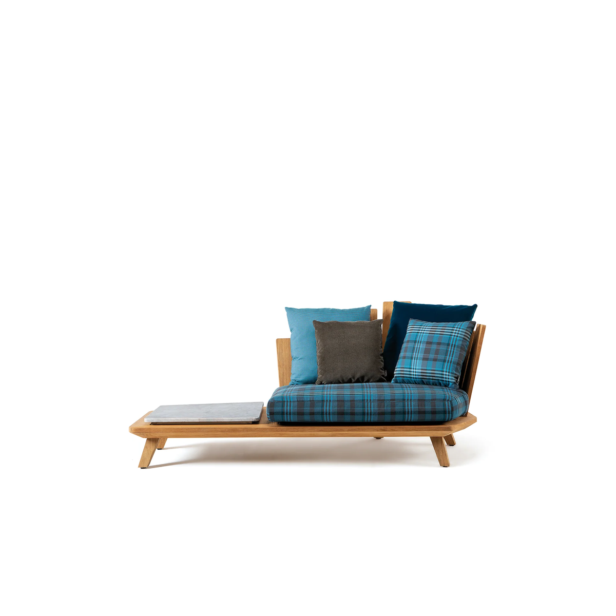 Rafael Lounge Armchair With Coffee Table Right