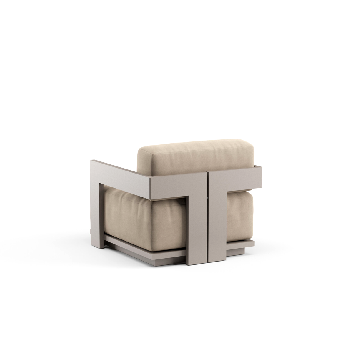 S2 Lounge Chair Aluminium