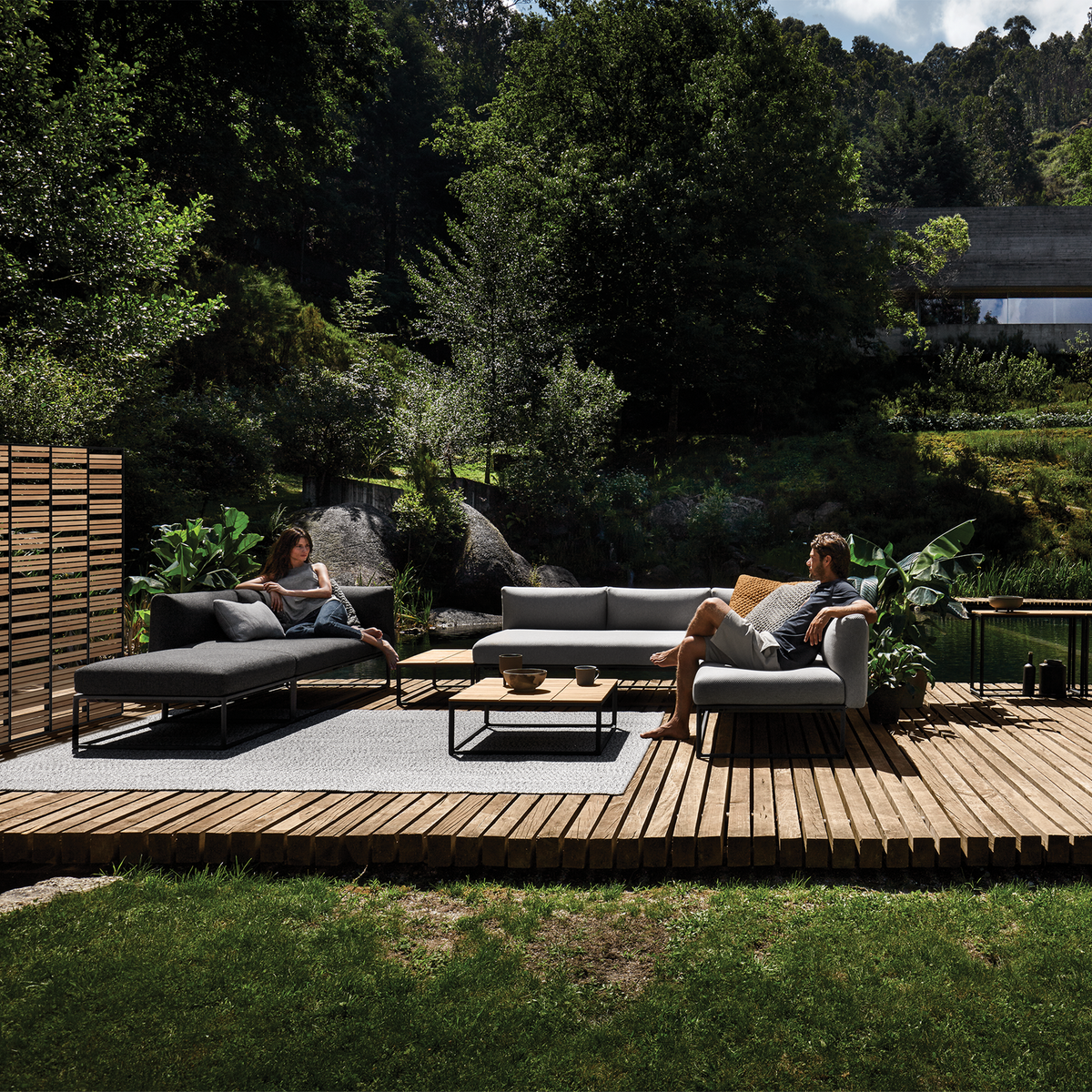 Maya Modular Ottoman 150 x 75 x 43 cm