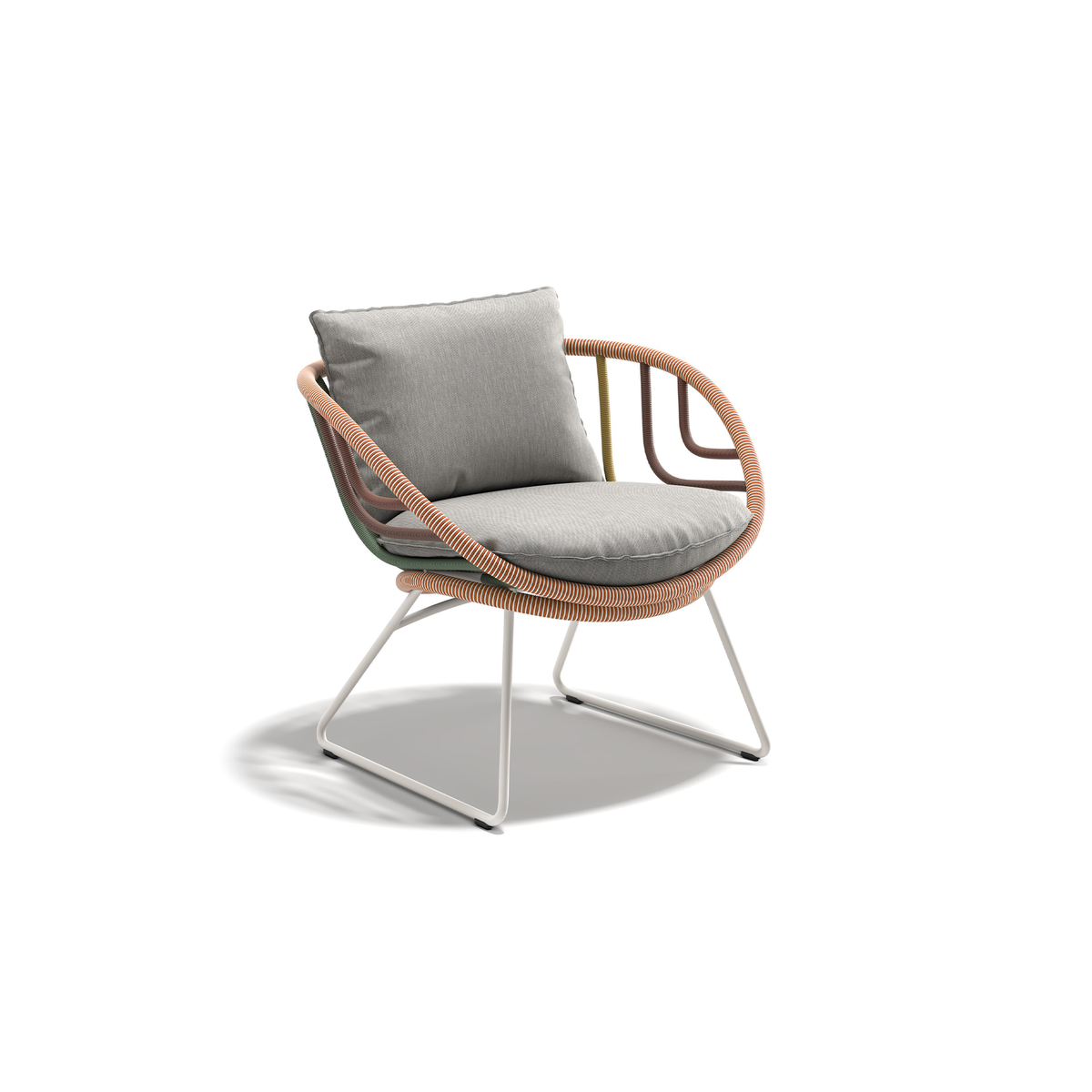 Kida Lounge Chair With Seat & Back Cushion