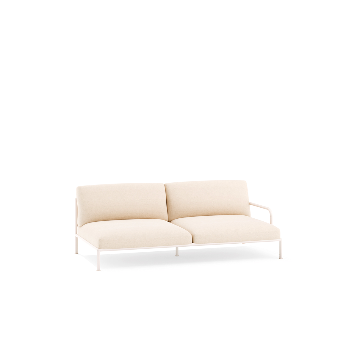 Roe Modular 2 Seater Sofa Left Armrest