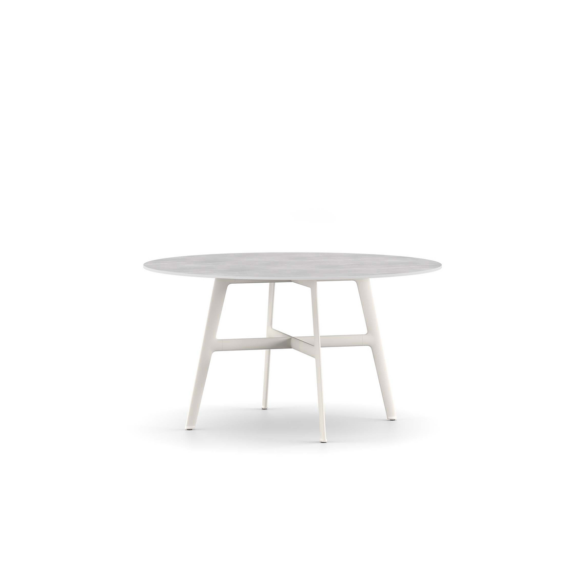Seax Dining Table With Ceramic Top 140 dia x 74 cm