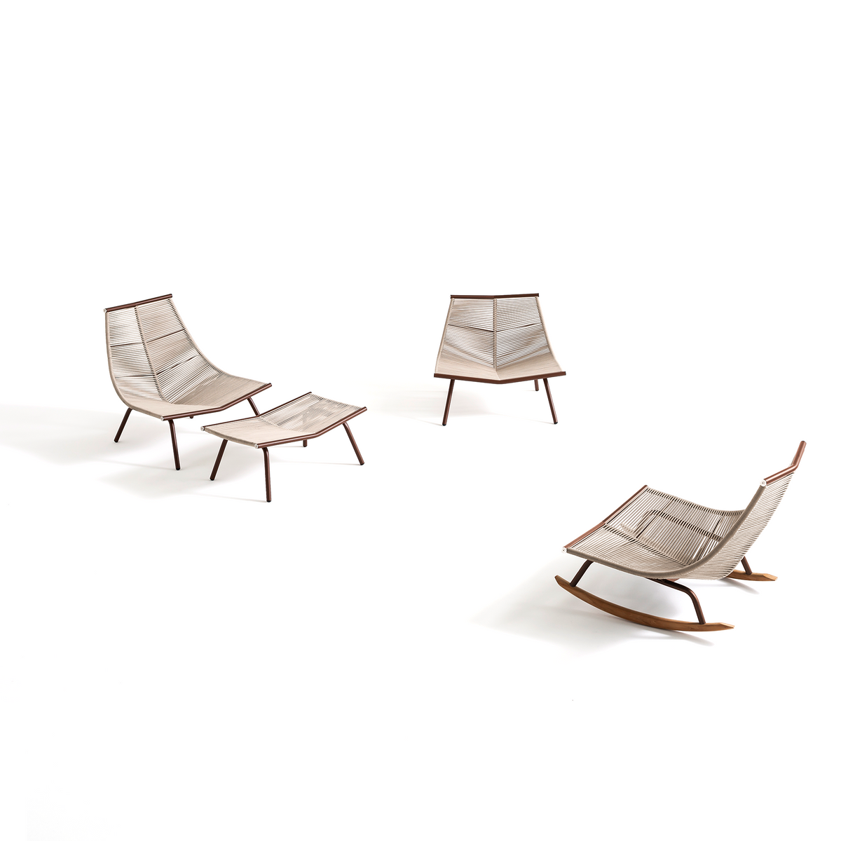 Roda Laze Rocking Chair, view 3