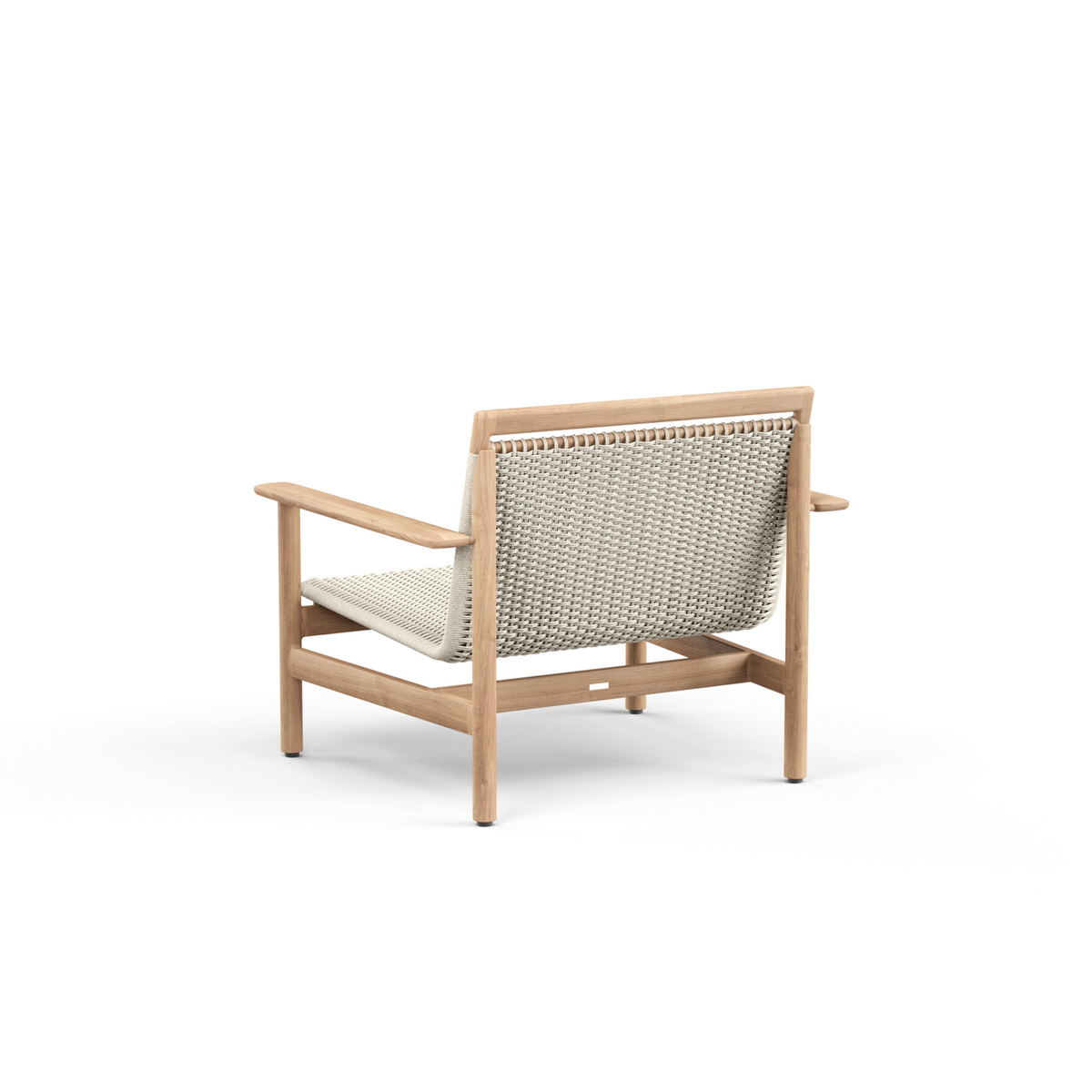 Montauk Lounge Chair with Arm Teak