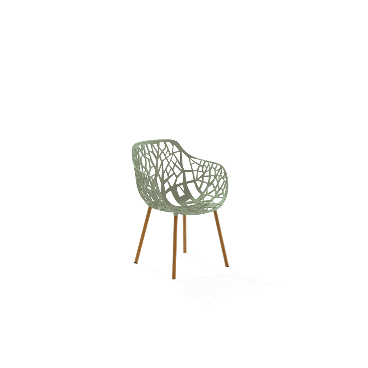 Forest Dining Armchair with Iroko Legs