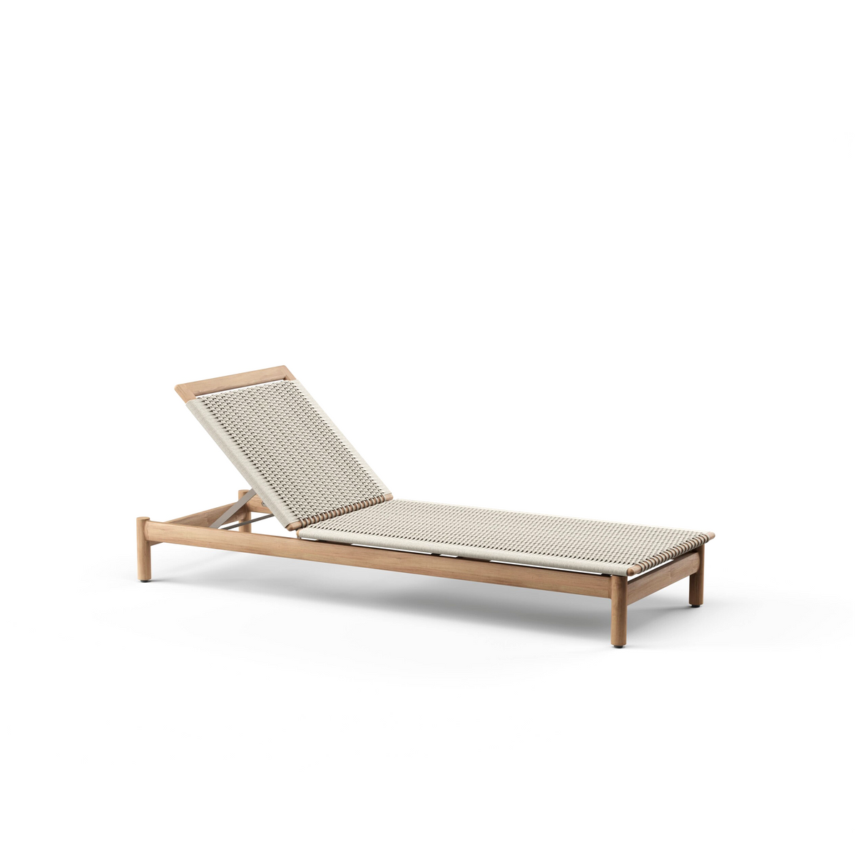 Montauk Chaise Woven Teak